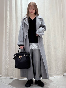 「アイテム（キャミソール）」を使った、ありんこさん（レディース・155cm・20代）の秋コーディネート