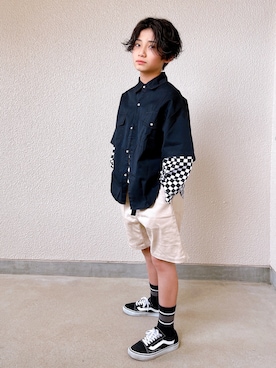 長男さんのコーディネート