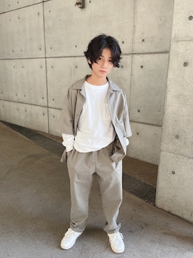 長男さんのコーディネート