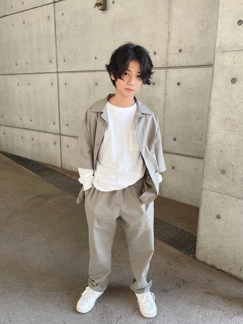 長男さんのコーディネート