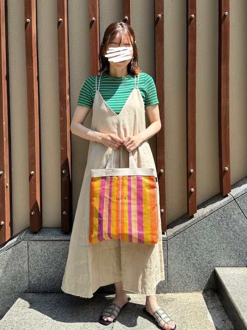 agnes b.(アニエスベー)の「ラフィアトートバッグ (UAX03-01 agnes b.(アニエスベー)の「ラフィアトートバッグ (UAX03-01