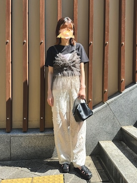 ゆ◡̈⋆さん(レディース・160cm)の夏コーディネート
