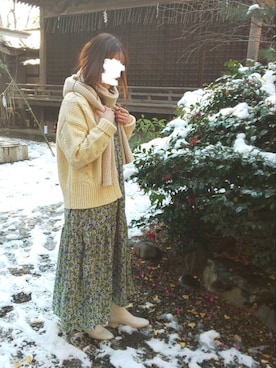 ゆ◡̈⋆さん(レディース・163cm)の冬コーディネート