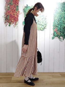 ゆ◡̈⋆さん（レディース・160cm）の秋コーディネート