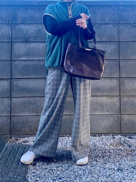 「Java（ジャバ）のアイテム」を使った、コウさん（レディース・169cm）の秋コーディネート