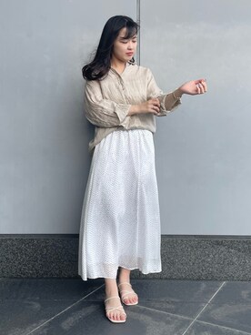 Asuさん（レディース・156cm）の夏コーディネート