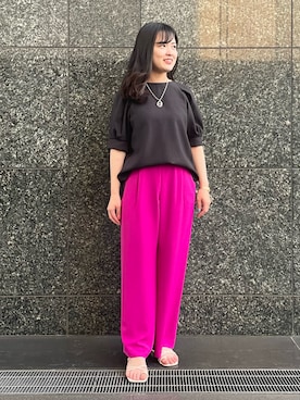 Asuさん（レディース・156cm）の夏コーディネート