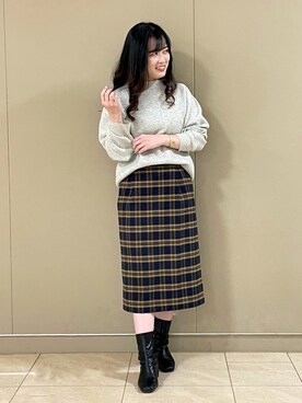 Asuさん（レディース・156cm）の冬コーディネート