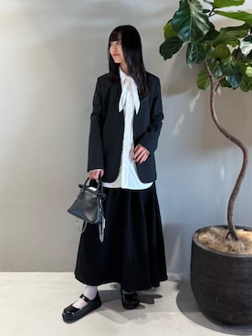 「EDITION（エディション）のアイテム」を使った、Shimakawa_TOMORROWLANDさん（レディース・163cm）の秋コーディネート