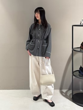 Shimakawa_TOMORROWLANDさん（レディース・163cm）の冬コーディネート