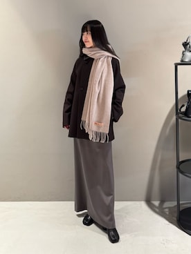 「アイテム（シャツ/ブラウス）」を使った、Shimakawa_TOMORROWLANDさん（レディース・163cm）の秋コーディネート