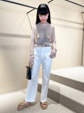 「caban」｜Shimakawa_TOMORROWLANDさん（レディース・163cm）の春コーディネート