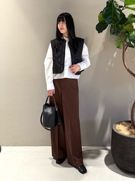 Shimakawa_TOMORROWLANDさん（レディース・163cm）の秋コーディネート