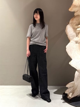 「BACCA（バッカ）のアイテム」を使った、Shimakawa_TOMORROWLANDさん（レディース・163cm）の秋コーディネート