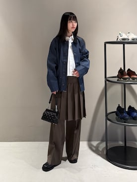 Shimakawa_TOMORROWLANDさん（レディース・163cm）の冬コーディネート