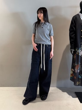 「EDITION（エディション）のアイテム」を使った、Shimakawa_TOMORROWLANDさん（レディース・163cm）の春コーディネート