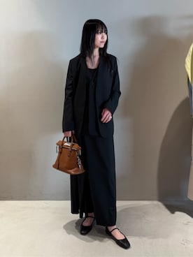 「EDITION（エディション）のアイテム」を使った、Shimakawa_TOMORROWLANDさん（レディース・163cm）の春コーディネート