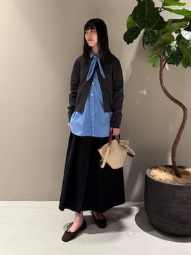 「caban（キャバン）のアイテム」を使った、Shimakawa_TOMORROWLANDさん（レディース・163cm）の秋コーディネート