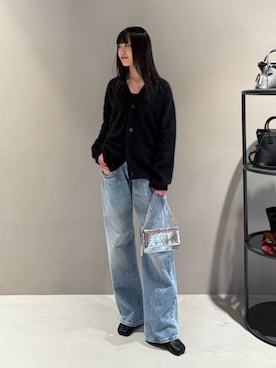 「EDITION（エディション）のアイテム」を使った、Shimakawa_TOMORROWLANDさん（レディース・163cm）の冬コーディネート