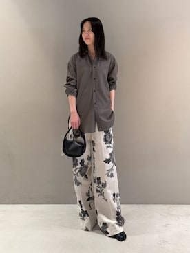 「caban（キャバン）のアイテム」を使った、Shimakawa_TOMORROWLANDさん（レディース・163cm）の秋コーディネート