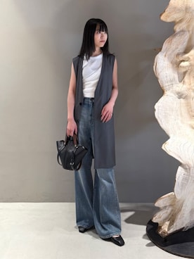 Shimakawa_TOMORROWLANDさん（レディース・163cm）の夏コーディネート