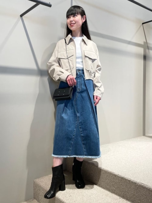 なっちゃん　ピンキー＆ダイアン　新品未使用　タフタバルーンスリーブブルゾン 早い者勝ちPinky&Dianneタフタバルーンスリーブブルゾン 38