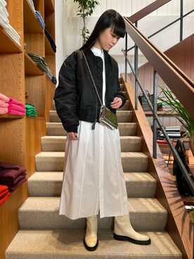 Shimakawa_TOMORROWLANDさん（レディース・163cm）の秋コーディネート