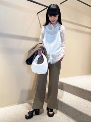 [EDITION] リネン パナマドレスパンツ EDITION（エディション）の「リネン パナマドレスパンツ（その他