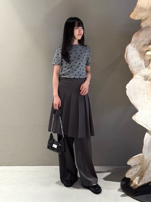 【美品】23AW完売 ウールプリーツスカート BLACK 日本製 Edition スカート ウールライク ラッププリーツスカート : ZOZOTOWN