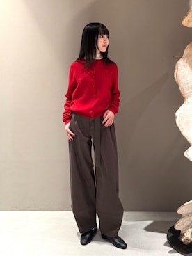 「caban」｜Shimakawa_TOMORROWLANDさん（レディース・163cm）の秋コーディネート