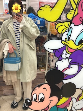 「SHENERY（シーナリー）のアイテム（モッズコート）」を使った、reeさん（レディース・164cm）の冬コーディネート