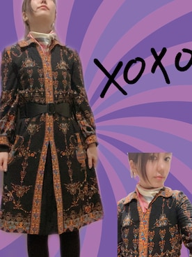 「仕事着」｜「アイテム（ワンピース/ドレス）」を使った、らん♾さん（レディース・152cm）の冬コーディネート