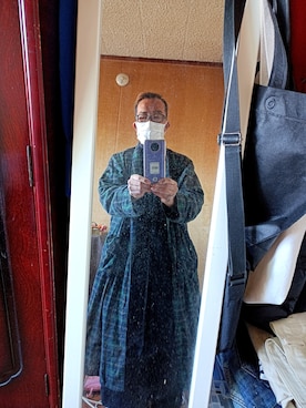 「Y's（ワイズ）のアイテム（スラックス）」を使った、薮内裕人さん（メンズ・169cm）の冬コーディネート