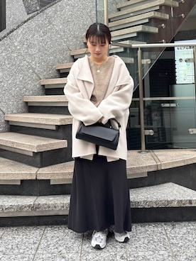 doudouyunaさん（レディース・157cm）の冬コーディネート