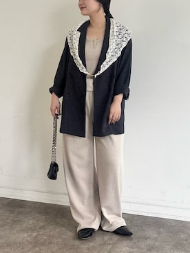 doudouyunaさん（レディース・158cm）の春コーディネート