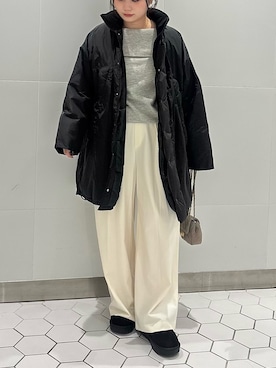 doudouyunaさん（レディース・157cm）の冬コーディネート