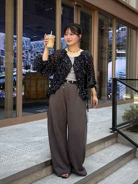 doudouyunaさん（レディース・158cm）の夏コーディネート