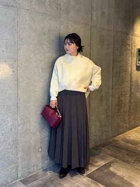 doudouyunaさん（レディース・157cm）の冬コーディネート