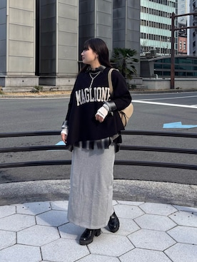 doudouyunaさん（レディース・157cm）の冬コーディネート