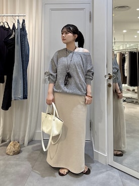 「DouDou（ドゥドゥ）のアイテム（アクセサリー）」を使った、doudouyunaさん（レディース・158cm）の夏コーディネート