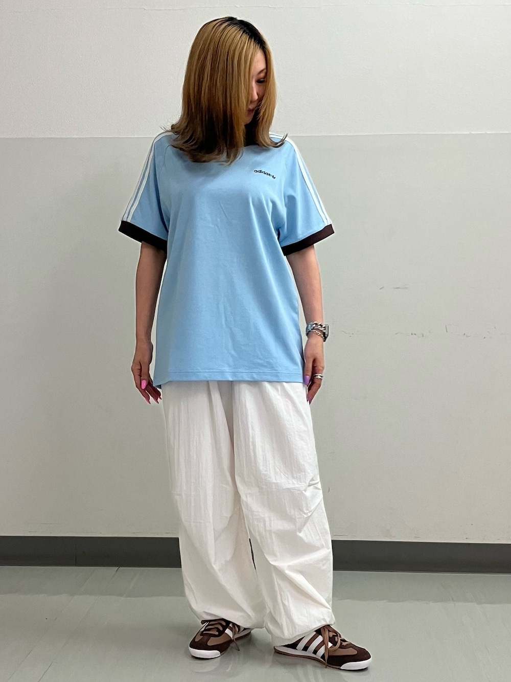 MDD 洋服 青白コーデ MDD/アゾン45/DDP セーラー服/ミニ丈（合着/紺×白ライン