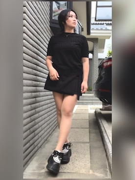 「スコート」｜tasobellさん（レディース・153cm）の夏コーディネート