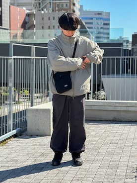 ENNOYのショルダーバッグを使った人気ファッションコーディネート - WEAR