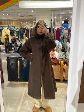 濱川　ひよりさん（レディース・162cm）の冬コーディネート