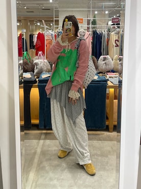 「アイテム（ワンピース/ドレス）」を使った、濱川　ひよりさん（レディース・162cm）の秋コーディネート