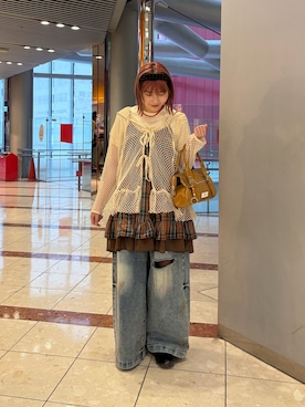「ciaopanic」｜濱川　ひよりさん（レディース・162cm）の春コーディネート