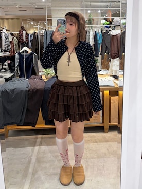 濱川　ひよりさん（レディース・162cm）の秋コーディネート