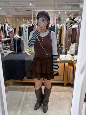 濱川 ひよりさん(レディース・162cm)の秋コーディネート