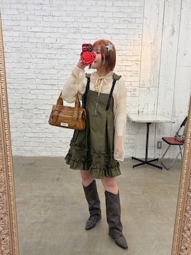 濱川　ひよりさん（レディース・162cm）の春コーディネート