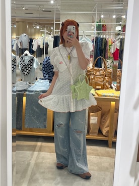 濱川 ひよりさん(レディース・162cm)の夏コーディネート